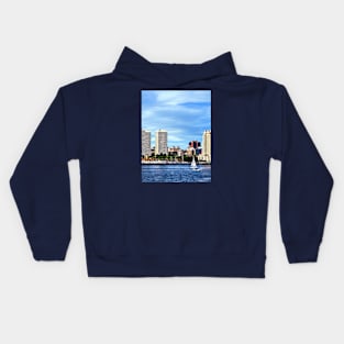 Philadelphia PA Skyline Kids Hoodie